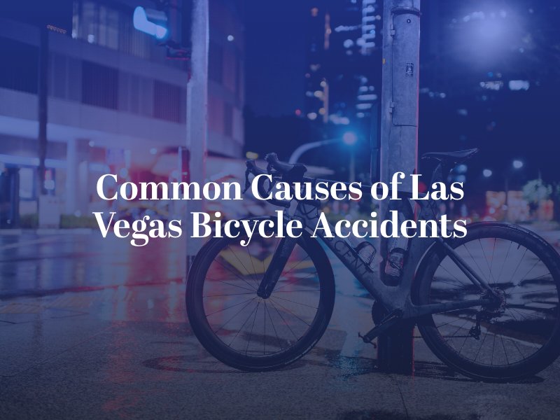 Common Causes of Las Vegas Bicycle Accidents